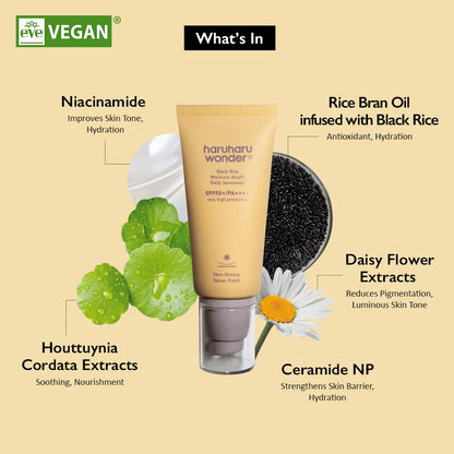 haruharu wonder Black Rice Moisture Airyfit Daily Sunscreen SPF50+ PA++++  50ml