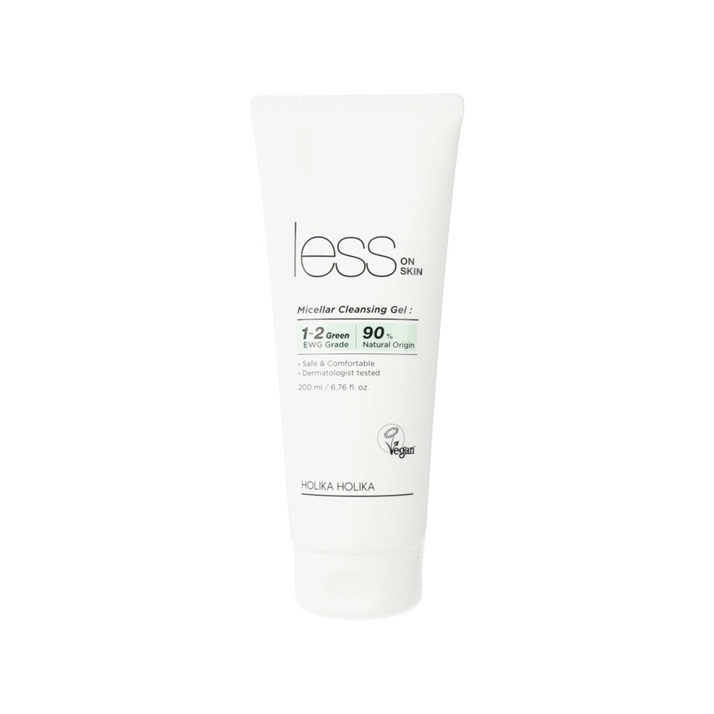 [US Exclusive] Holika Holika Less On Skin Micellar Cleansing Gel 200ml - KLO