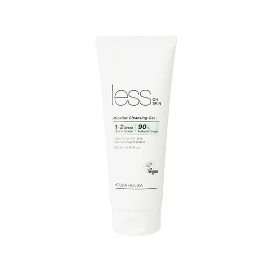 [US Exclusive] Holika Holika Less On Skin Micellar Cleansing Gel 200ml - KLO
