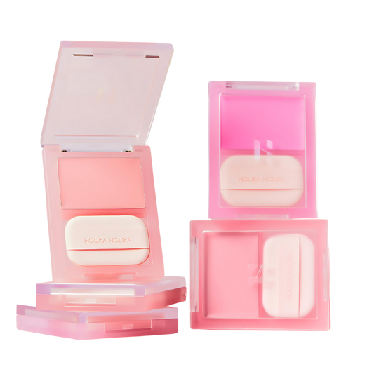 Holika Holika Tinted Milk Cream Blush 5g in a compact container.