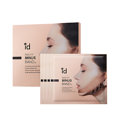  ID.AZ Face Fit Minus Band, 12g, pack of 4, designed for facial care and skin enhancement.