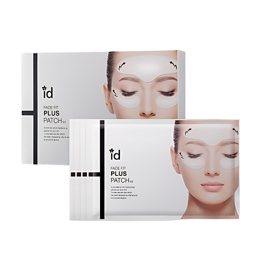 ID Face Fit Plus Patch V2, 16g, pack of 4, designed for facial care and skin rejuvenation.