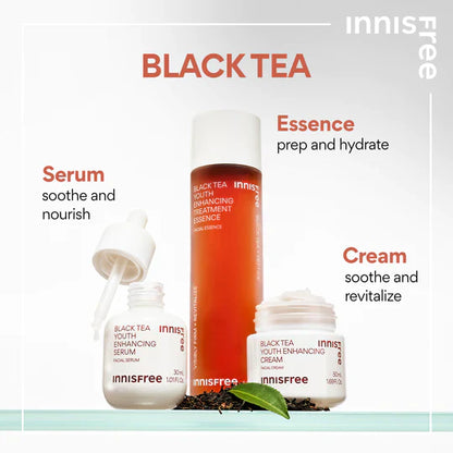 (Mhark) Innisfree Black Tea Youth Enhancing Treatment Essence 145ml - KLO