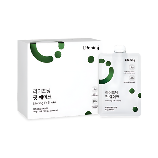14 packs of INCELLDERM Lifening Fit Shake, each with 40g of the beneficial nutritional supplement.