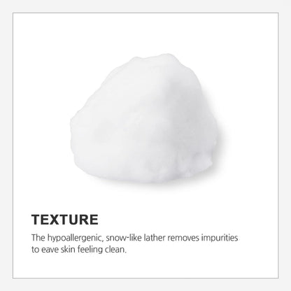 INCELLDERM Snow Enzyme Cleanser 120g - Rich, creamy foam that provides a luxurious and enjoyable cleansing