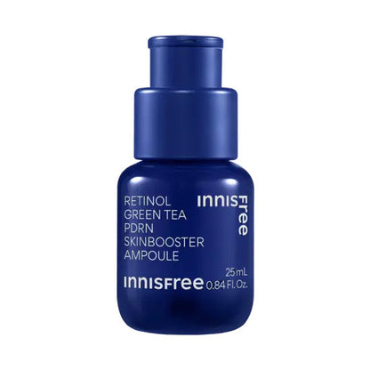 Innisfree Retinol Green Tea PDRN Skin Booster Ampoule 25ml