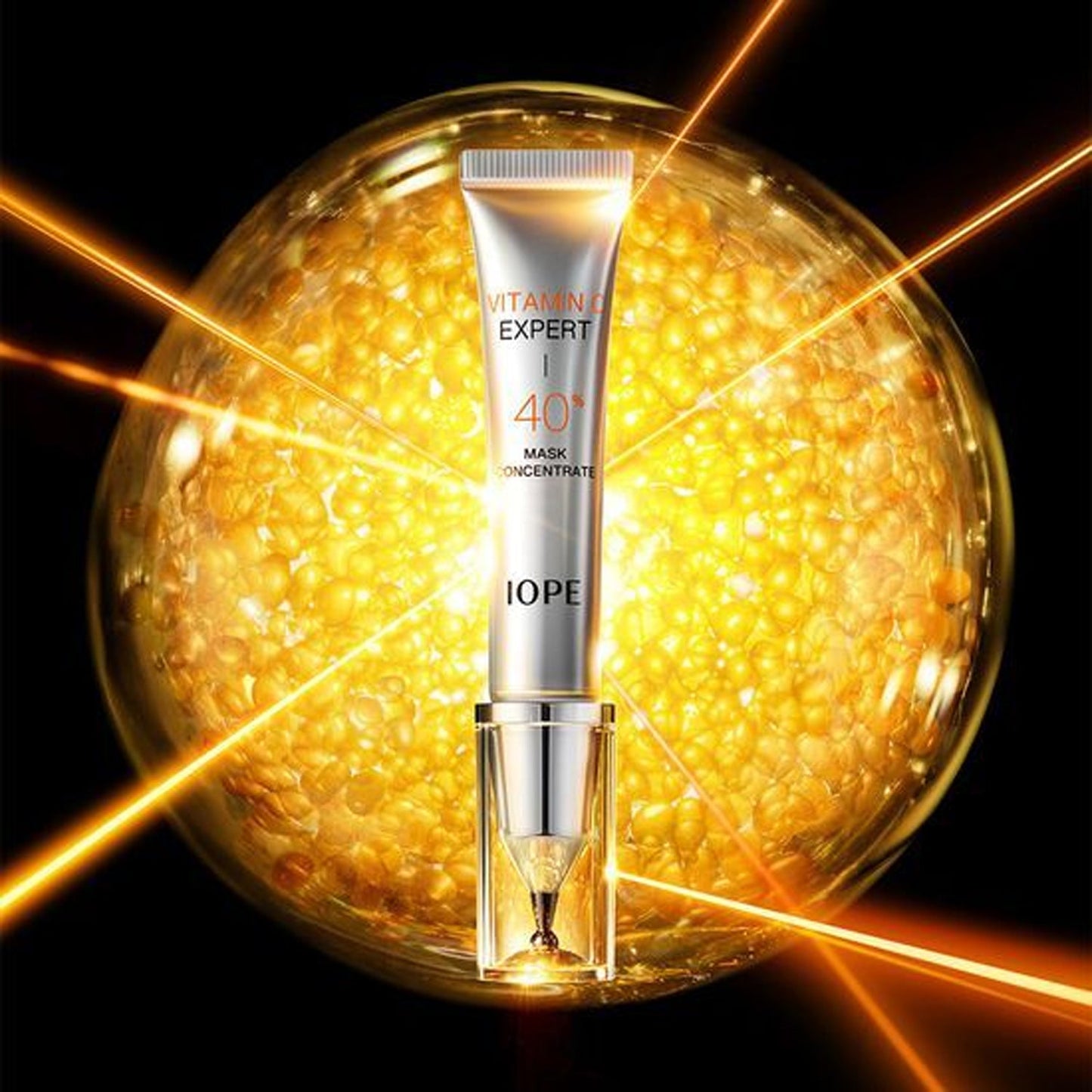 IOPE Vitamin C Expert 40% Mask Concentrate Set (15g + PDRN 5ml + Sun Ampoule 10ml)