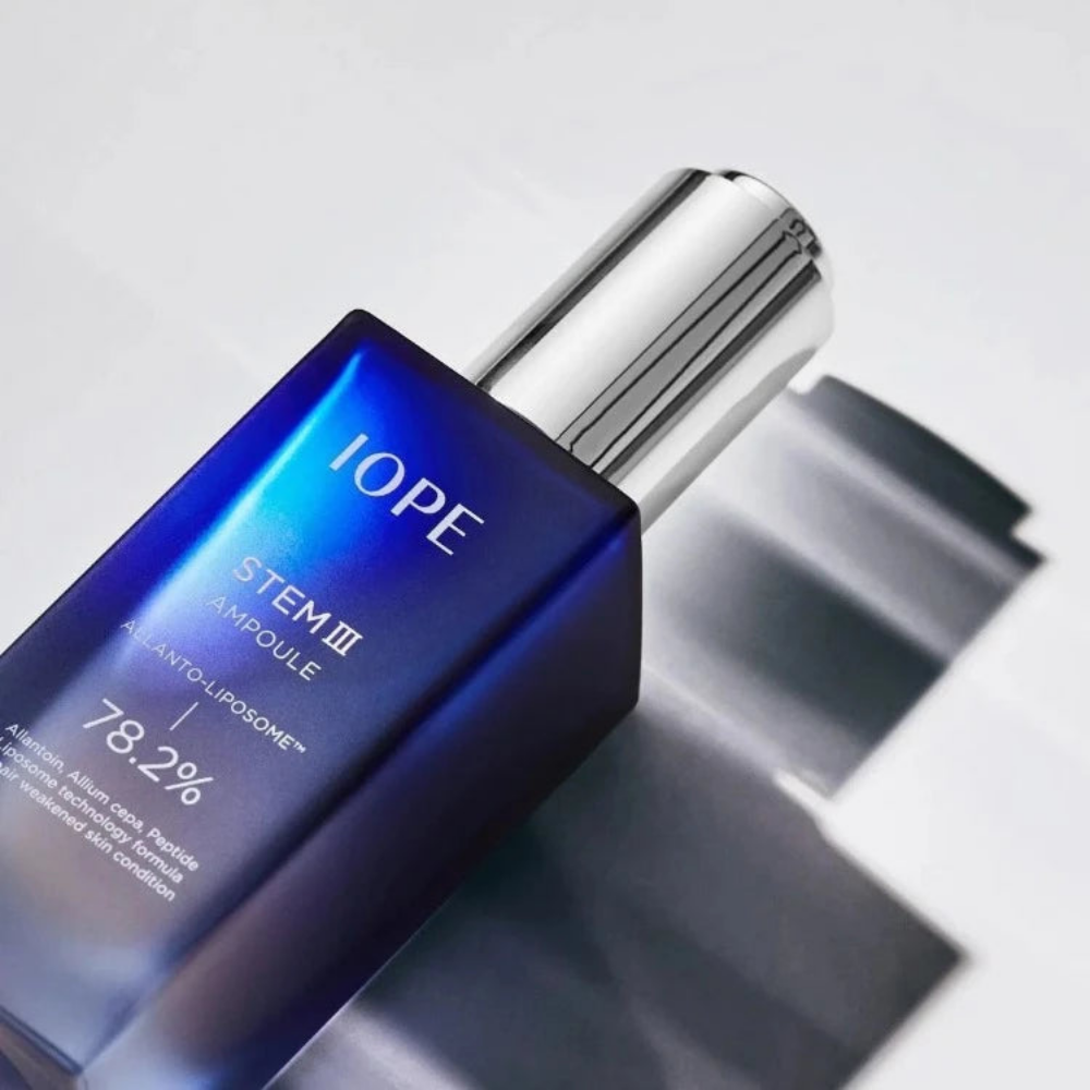 IOPE Stem III Ampoule 50ml - improve skin elasticity, and provide deep hydration, resulting in a youthful and radiant complexion.