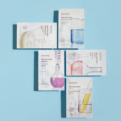 Innisfree Skin Clinic Mask 20ml x 5ea (9 Types)