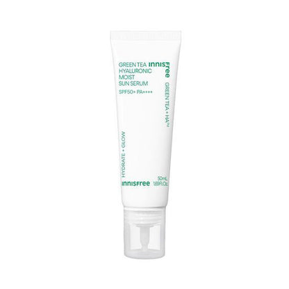 Innisfree Green Tea Hyaluronic Moist Sun Serum 50ml