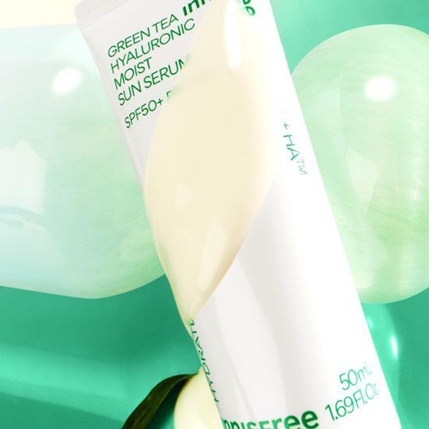 Innisfree Green Tea Hyaluronic Moist Sun Serum 50ml
