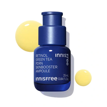 Innisfree Retinol Green Tea PDRN Skin Booster Ampoule 25ml