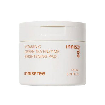 Innisfree Vitamin C Green Tea Enzyme Brightening Pad 60 Sheets