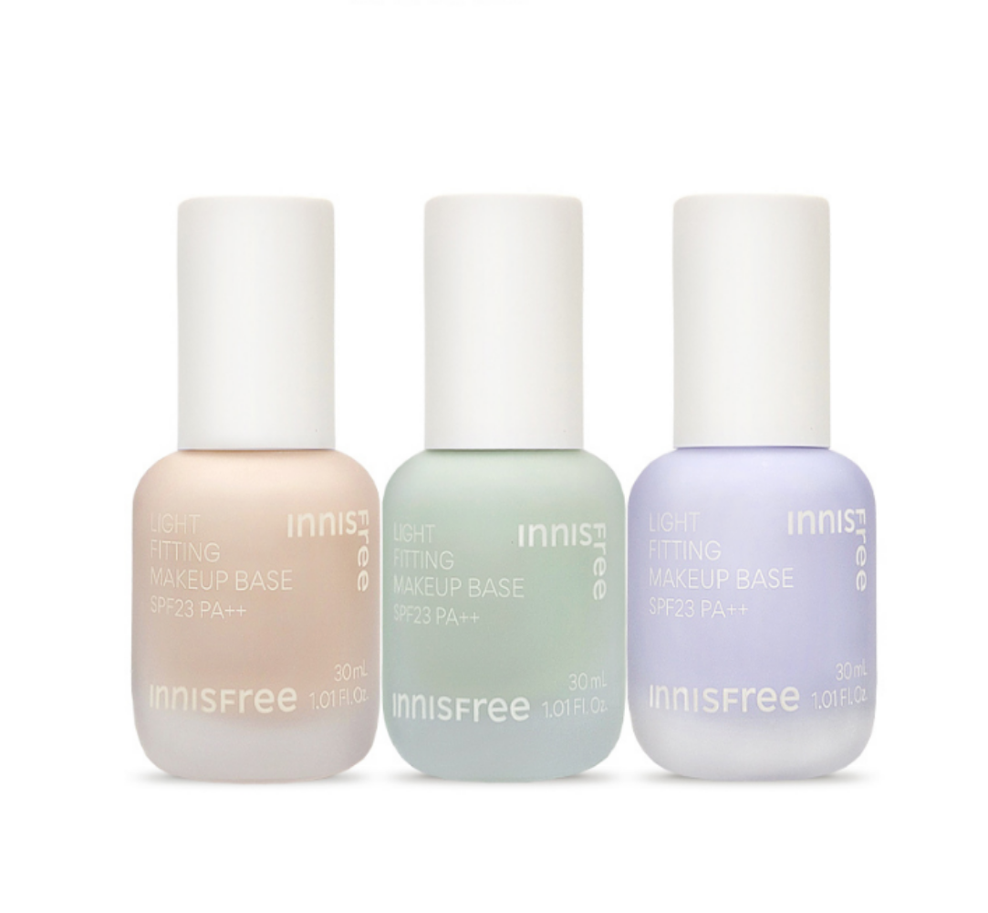Innisfree Moisture Silk Makeup Base SPF34 PA+ 30ml is a versatile makeup base that enhances your skin's
