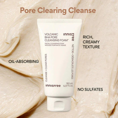 Innisfree Volcanic BHA Pore Cleansing Foam 150g/250g