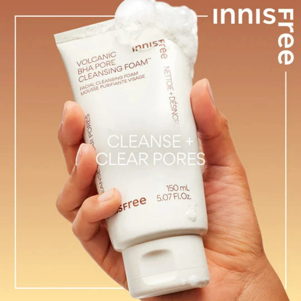 Innisfree Volcanic BHA Pore Cleansing Foam 150g/250g