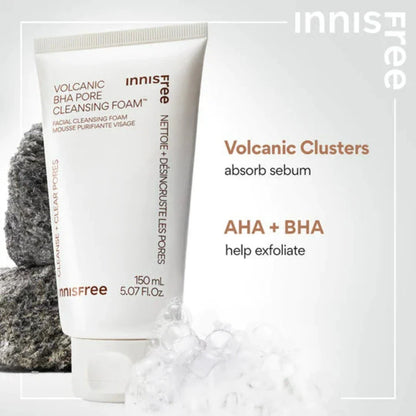 Innisfree Volcanic BHA Pore Cleansing Foam 150g/250g