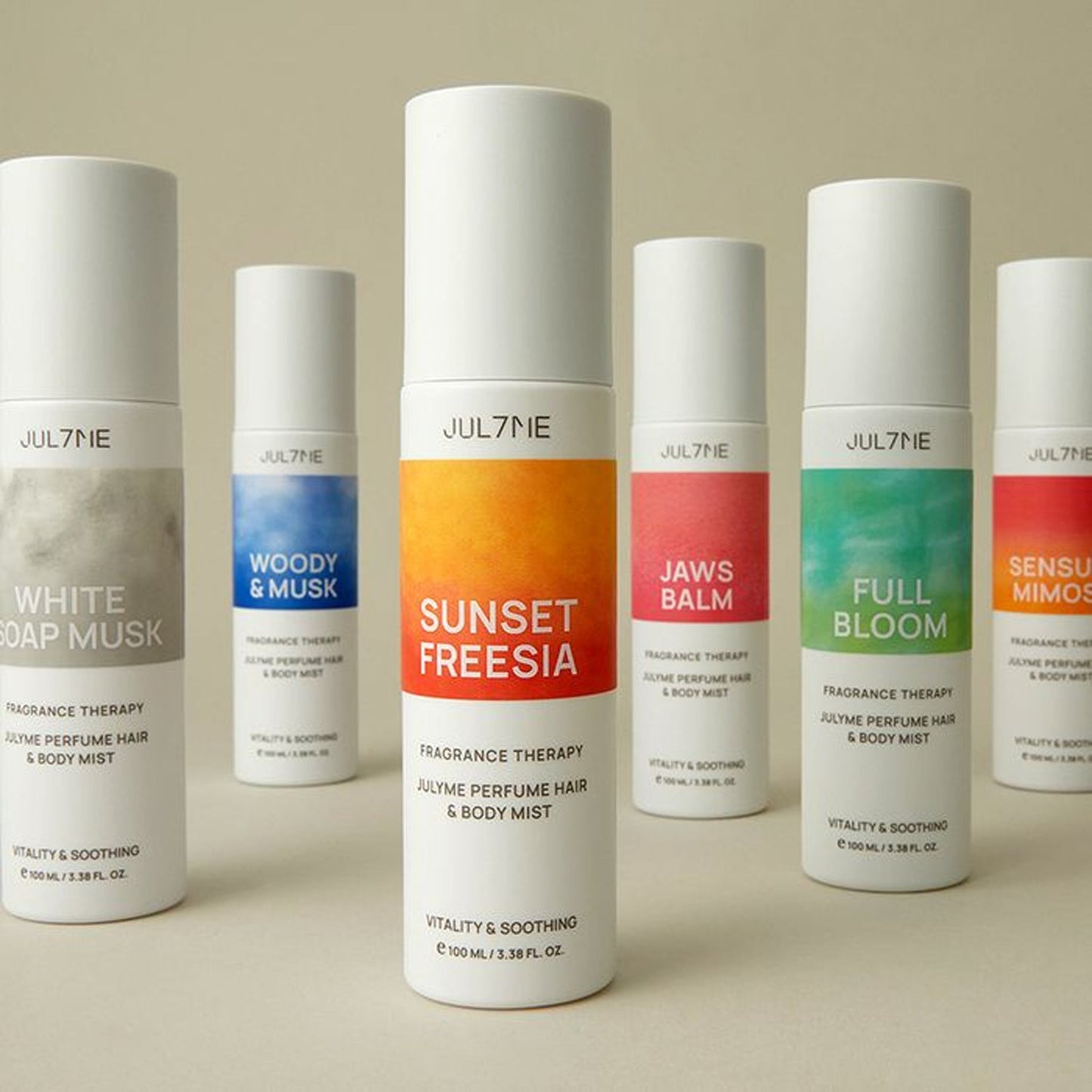 JULYME Perfume Hair & Body Mist 4 Scents