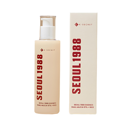 K-SECRET SEOUL 1988 Essence Snail Mucin 97% + Rice 100ml