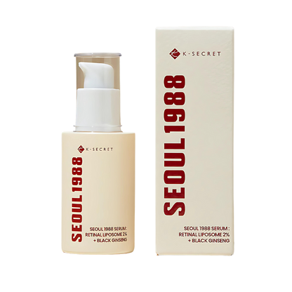 K-SECRET SEOUL 1988 Serum Retinal Liposome 2% + Black Ginseng 30ml