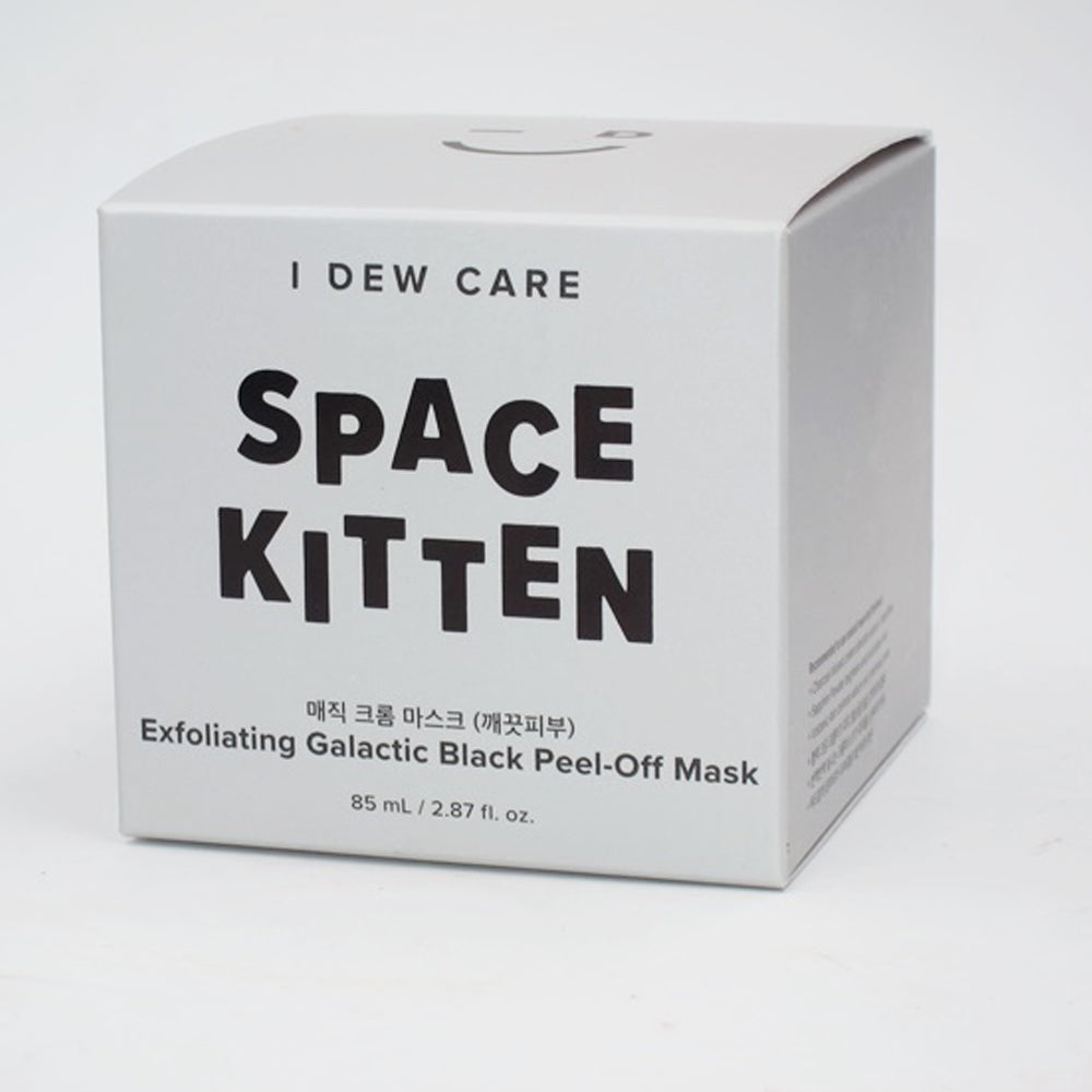 I DEW CARE Space Kitten Exfoliating Charcoal Peel-Off Mask 85ml - KLO