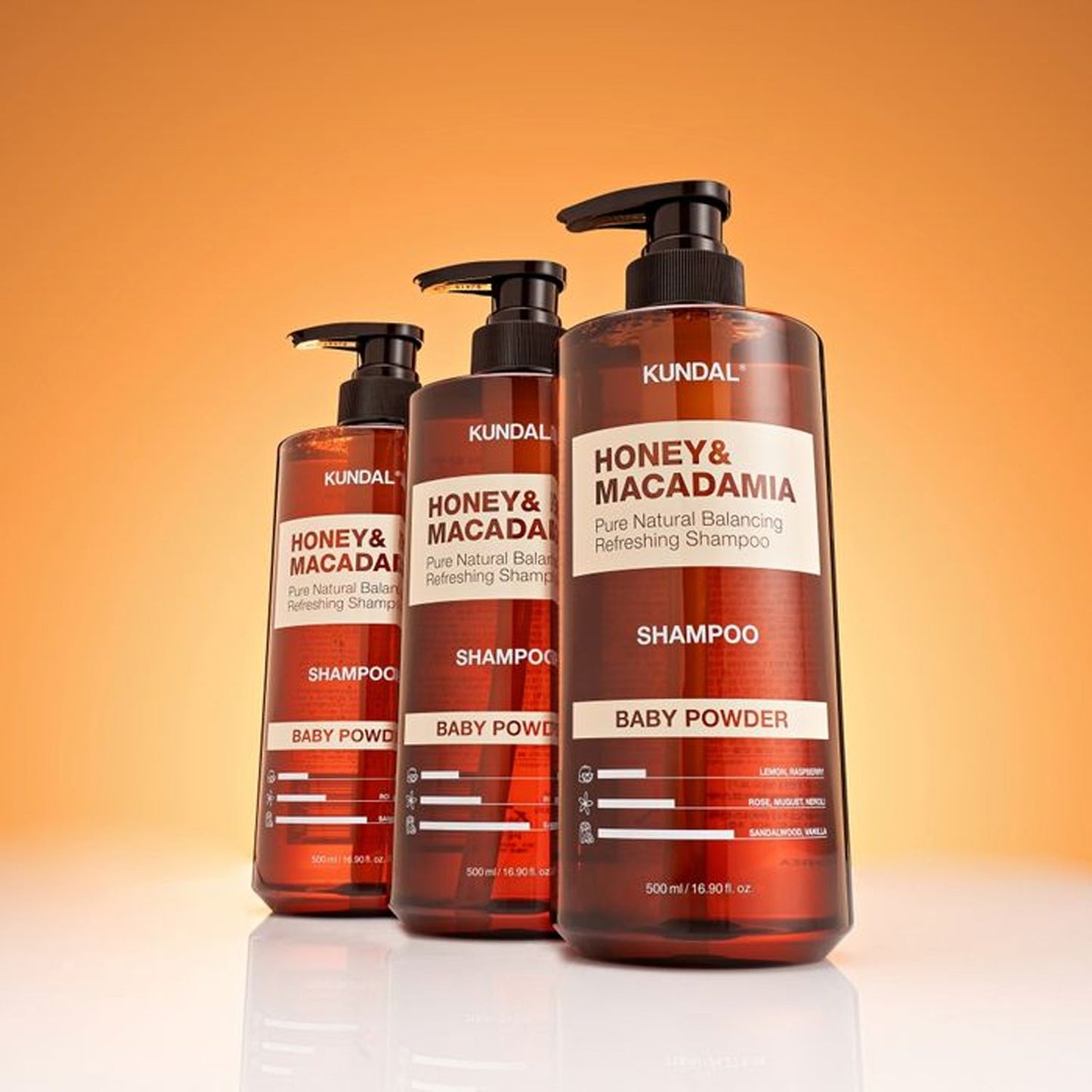 KUNDAL Honey & Macadamia Hair Shampoo 500ml (Choose from 16 Scents)