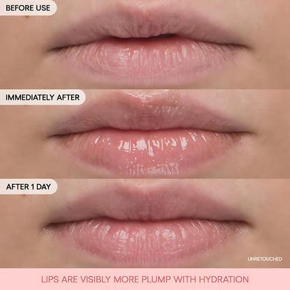 Enriched with moisturizing ingredients, it creates a protective barrier that locks in moisture, ensuring your lips remain supple and hydrated throughout the day.
