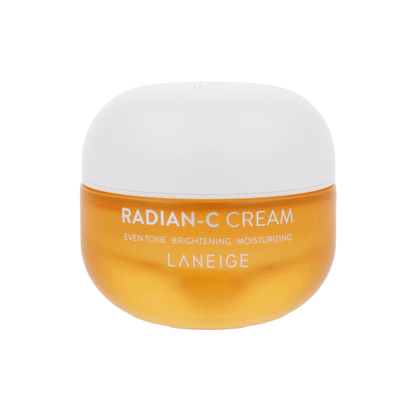 Image of LANEIGE Radian-C Cream, a 30ml tube of skincare cream known for its brightening and hydrating properties.