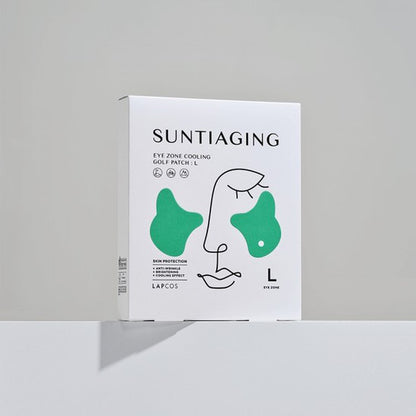 LAPCOS Suntiaging Eye Zone Cooling Golf Patch 4ea