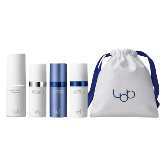 LBB Travel Kit (Cleanser 10ml+Toner 20ml+Serum 10ml+Cream 10ml)