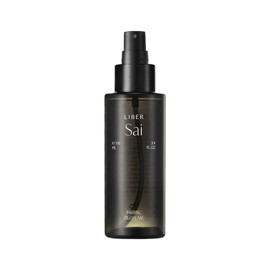 LIBER Fabric Perfume Sai is a sophisticated fabric spray designed to refresh and scent your textiles with a delicate and long-lasting fragrance.