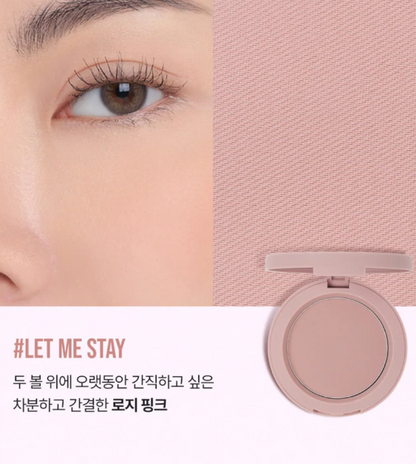3CE Mood Recipe Face Blush 5g – Soft Natural Powder Blush