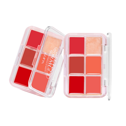 LUNA Melting Formula Lip Palette with 10.2g of vibrant shades for a smooth, blendable lip look. Perfect for any occasion!