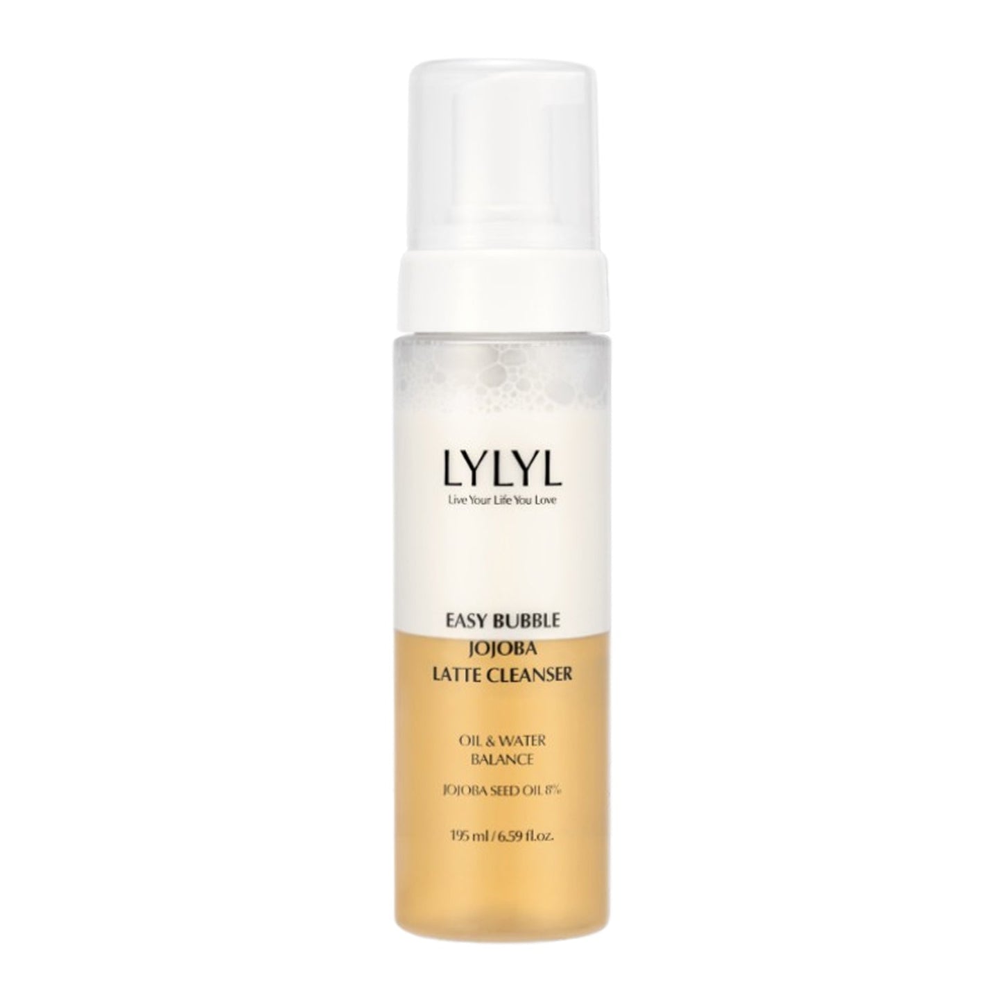 LYLYL Easy Bubble Jojoba Latte Cleanser 195ml