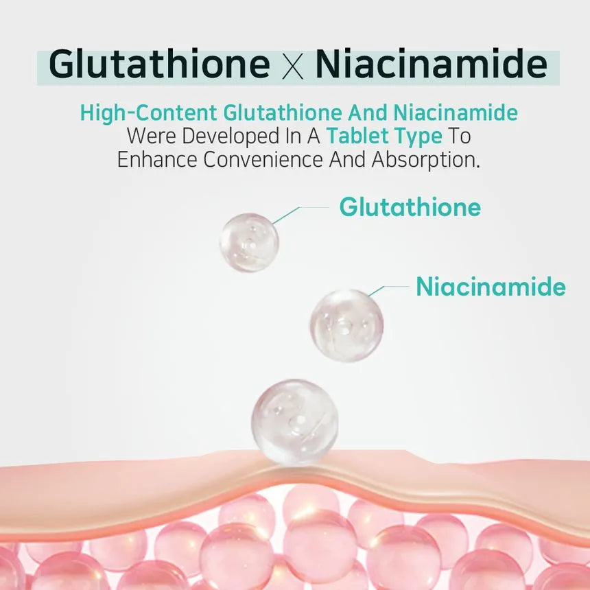 (Mhark) APLB Glutathione Niacinamide Beauty Tablet 15g - KLO