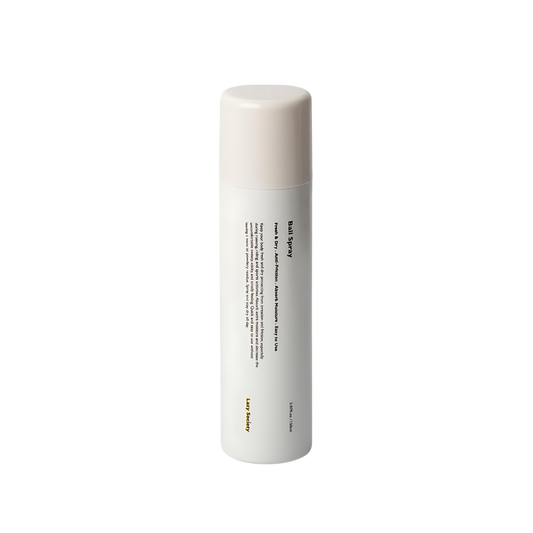 A 150ml Lazy Society Ball Spray bottle against a white background.