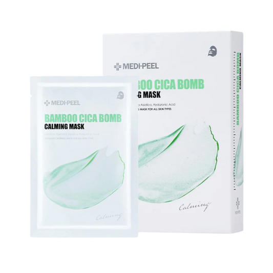 MEDI-PEEL Bamboo Cica Bomb Calming Mask 10ea