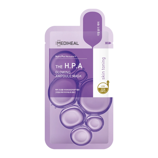 MEDIHEAL THE H.P.A Glowing Ampoule Mask 25ml 10ea
