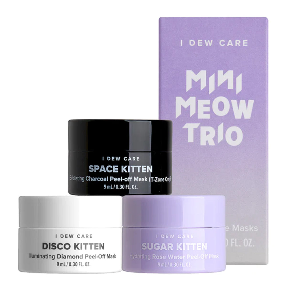 I DEW CARE Mini Meow Trio Peel-Off Mask Set 9mlx3ea - KLO
