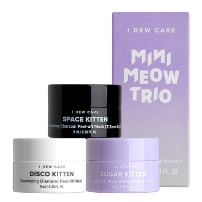 I DEW CARE Mini Meow Trio Peel-Off Mask Set 9mlx3ea - KLO