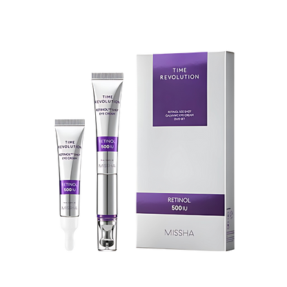 MISSHA Time Revolution 500 Shot Galvanic Eye Cream Duo Set