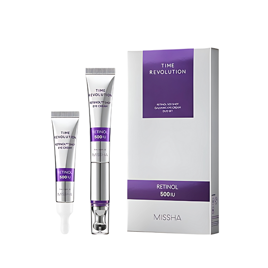 MISSHA Time Revolution 500 Shot Galvanic Eye Cream Duo Set