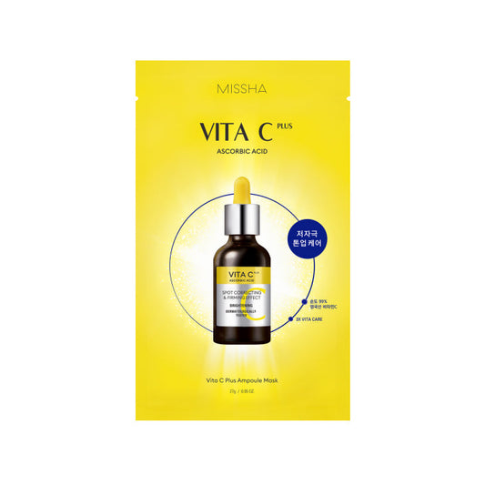 MISSHA Vita C Plus Ampoule Mask–Set of 6 Sheets 27g