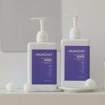 MUMCHIT Low-PH Body Wash 400ml 4 Types