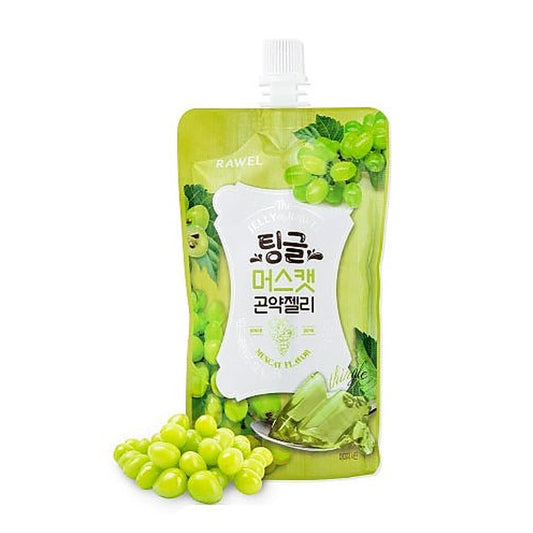RAWEL Konjac Jelly Muscat 10ea*130g - DODOSKIN