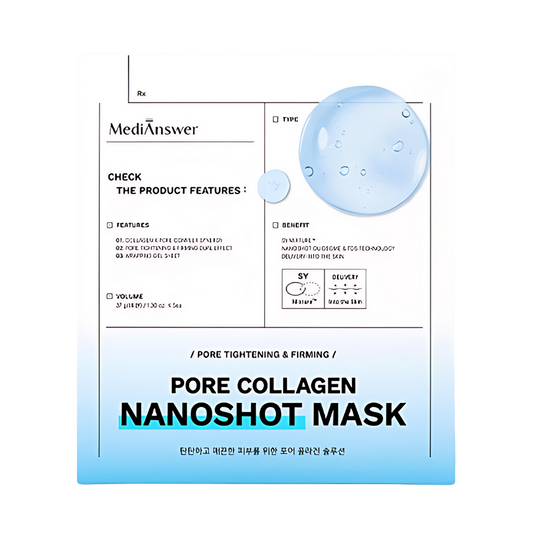 MediAnswer Pore Collagen Nano Shot Mask 37g * 5ea