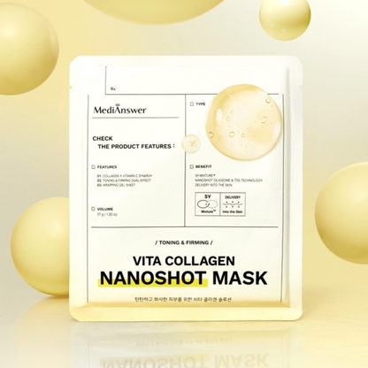 MediAnswer Vita Collagen Nano Shot Mask 37g * 5ea
