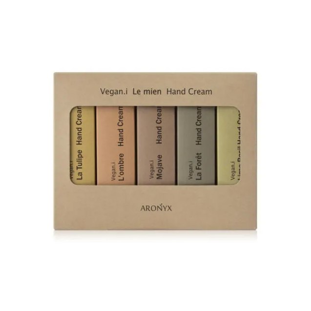 Pamper your hands with the MediFlower ARONYX Vegan.i Le Mien Hand Cream Special Set. 