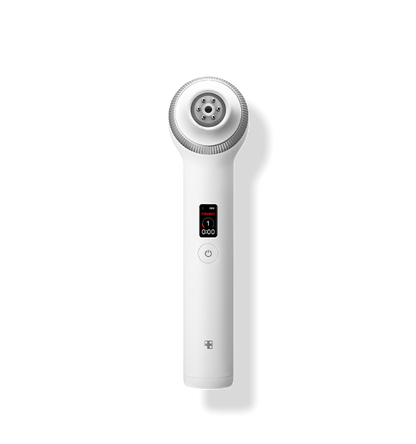 A close-up image of the Medicube AGE-R Ultra Tune 40.68 skincare product, showcasing its sleek design and modern packaging.