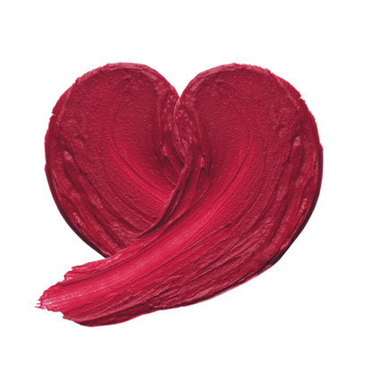 Merry Monde Cherry Heart Mega Tint in a 5g tube, featuring a bold cherry hue ideal for adding a pop of color.